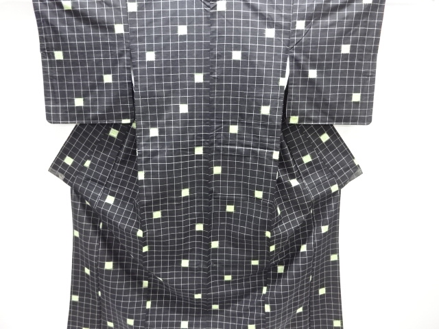 Japanese Kimono / Tsumugi Omeshi Silk